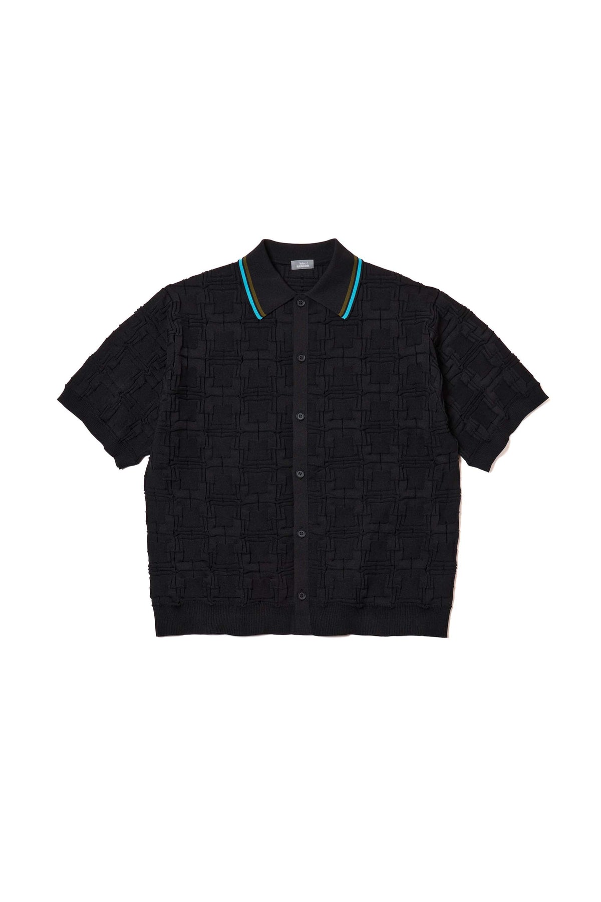 kolor カラー　23scm-n02302　ニット　黒　サイズ1 26SBM-N02332-08 Knit | kolor OFFICIAL ONLINE STORE | カラー公式