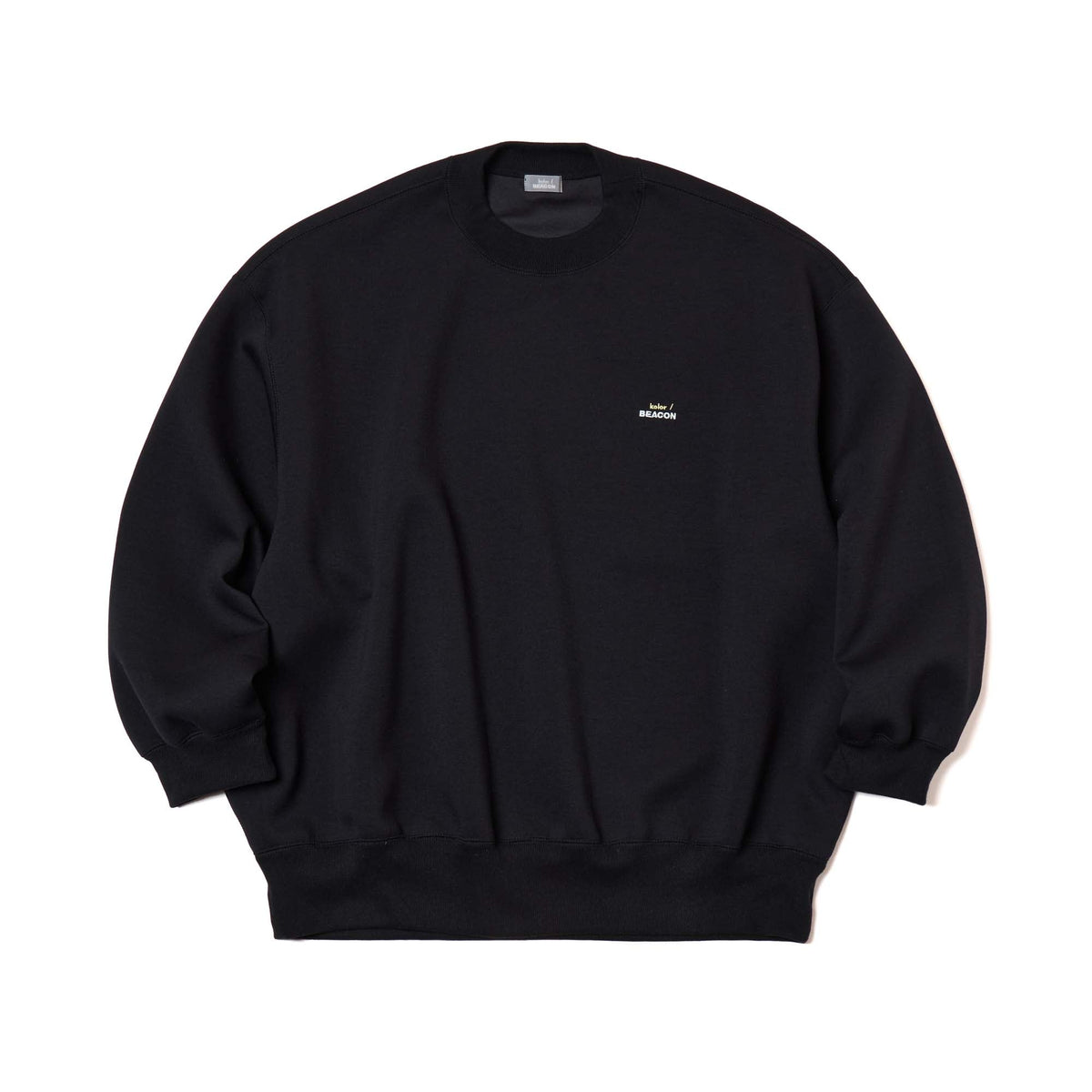 kolor BEACON ブラック トレーナー 26SBM-T05231-08 Tops | kolor OFFICIAL ONLINE STORE | カラー公式