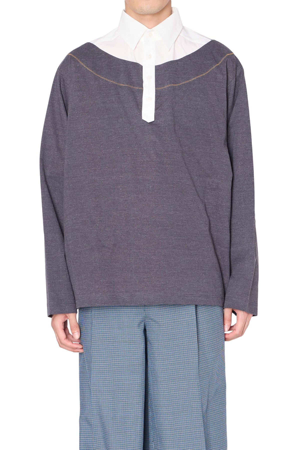 kolor ペンキシャーリングチノ20SSサイズ2 26SCM-T02202-05 Tops | kolor OFFICIAL ONLINE STORE | カラー公式