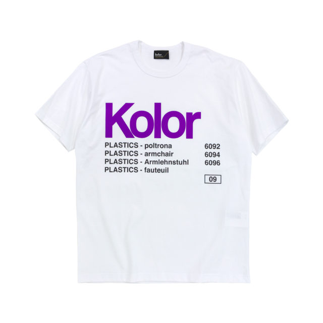 kolor 22ss limited t-shirt