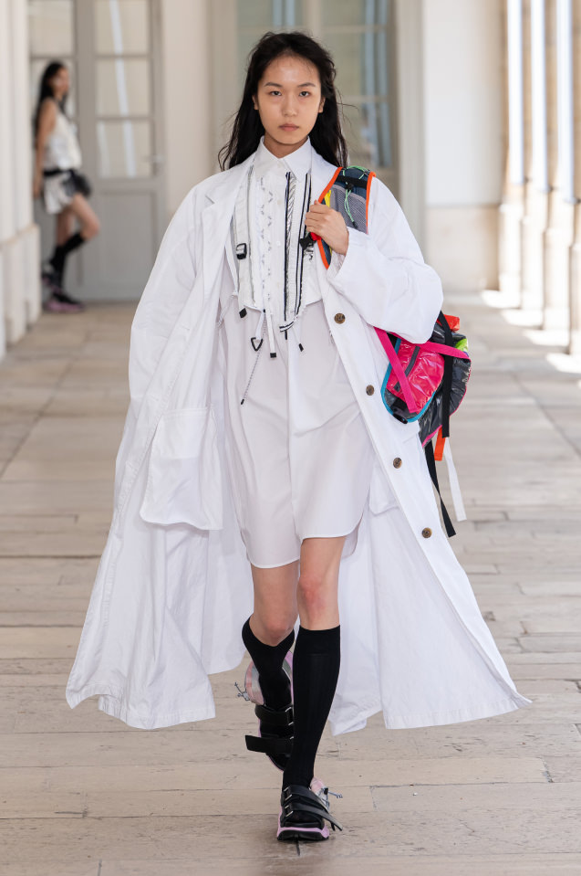 kolor 24SCM-T03202 サイズ3 定価¥38,500- 24SS kolor / 2024 SPRING/SUMMER collection / women